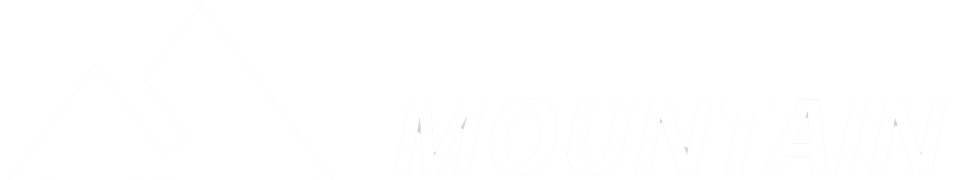 Logo do Site Mountain, uma montanha estilizada